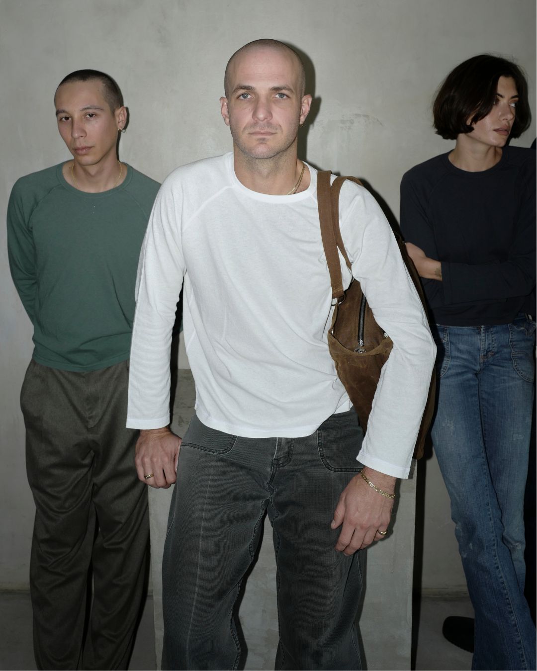 CREW RAGLAN LS - WHITE