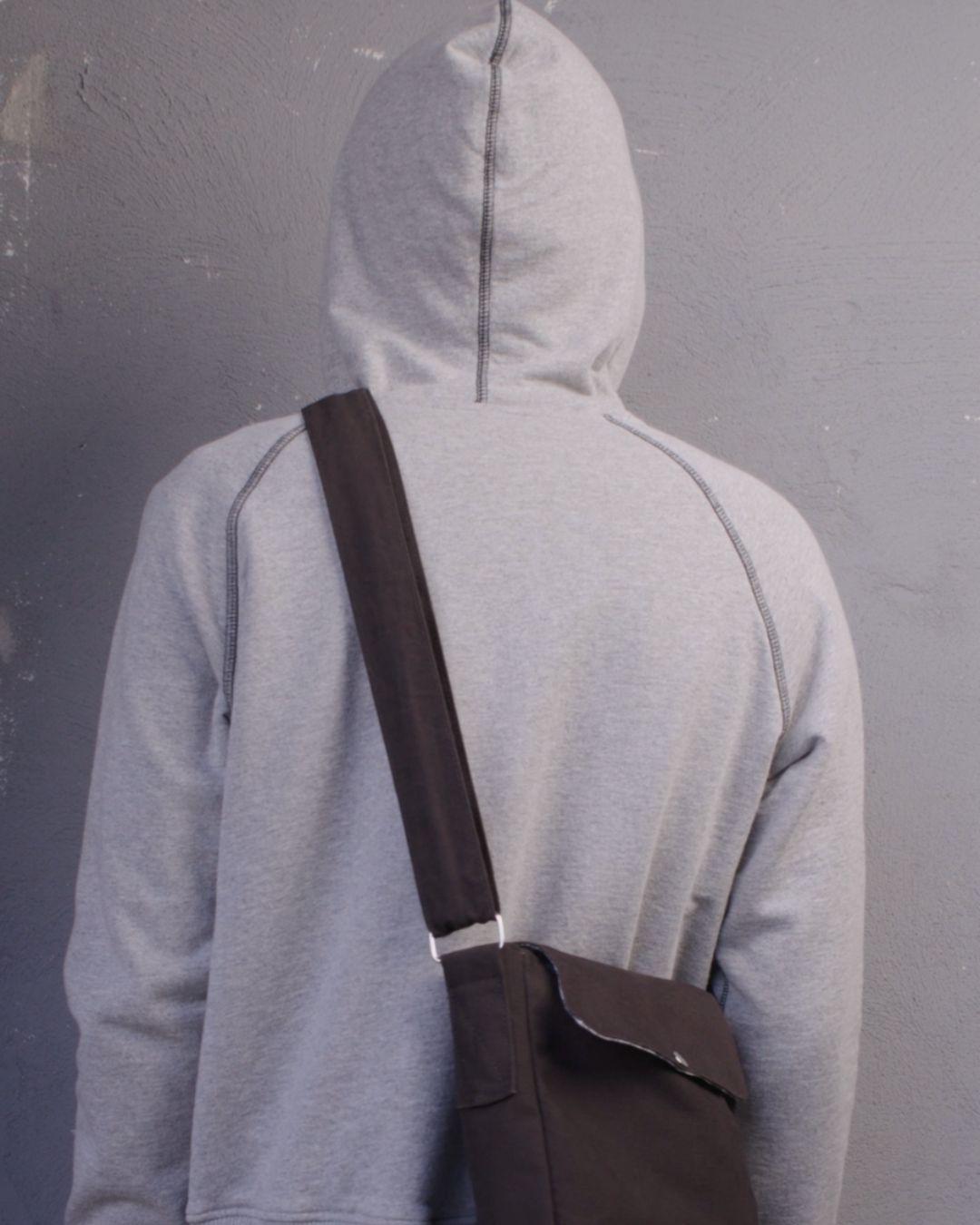 BEGINNER ZIP HOODIE - HEATHER / BLACK-4
