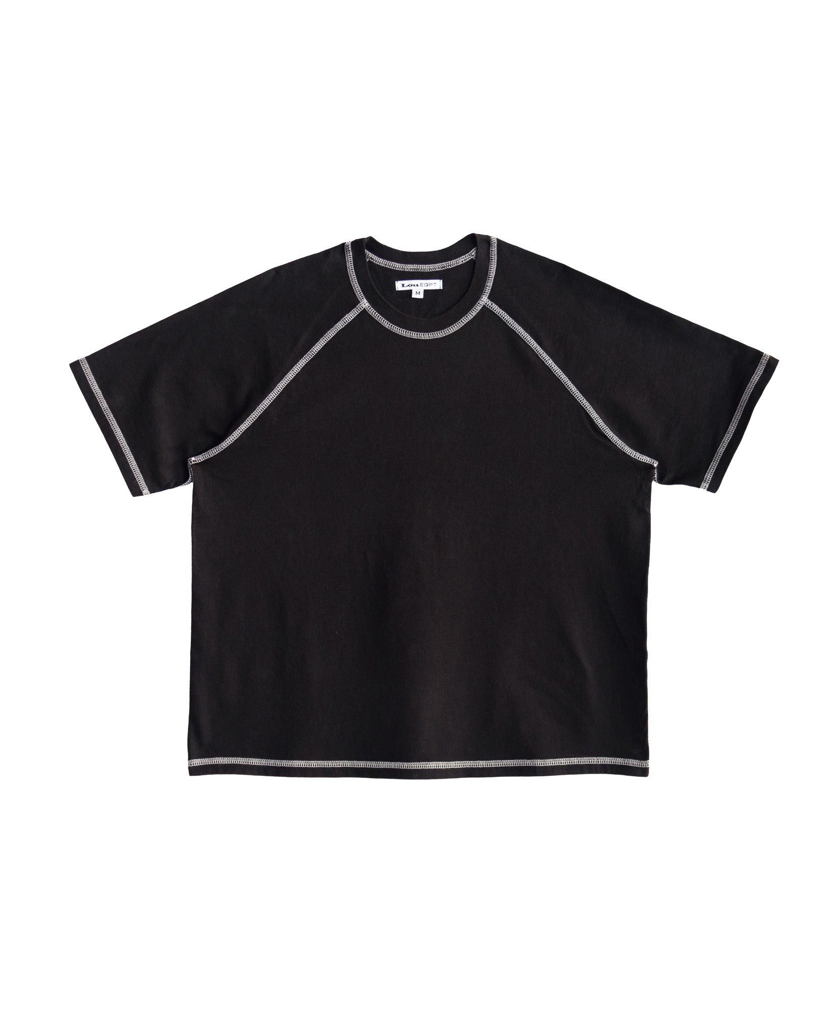 RAGLAN SS - BLACK / WHITE