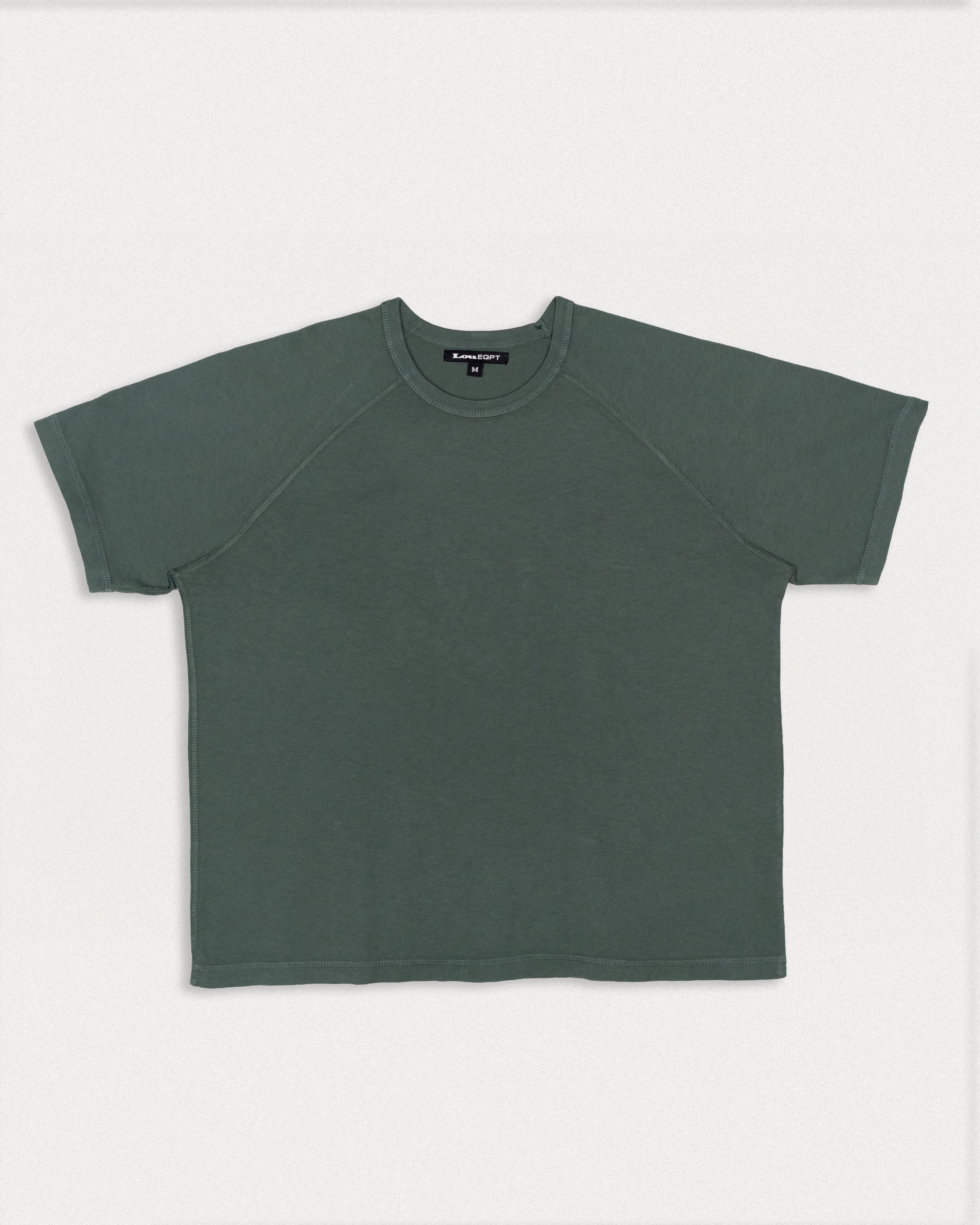 CREW RAGLAN SS - CELADON