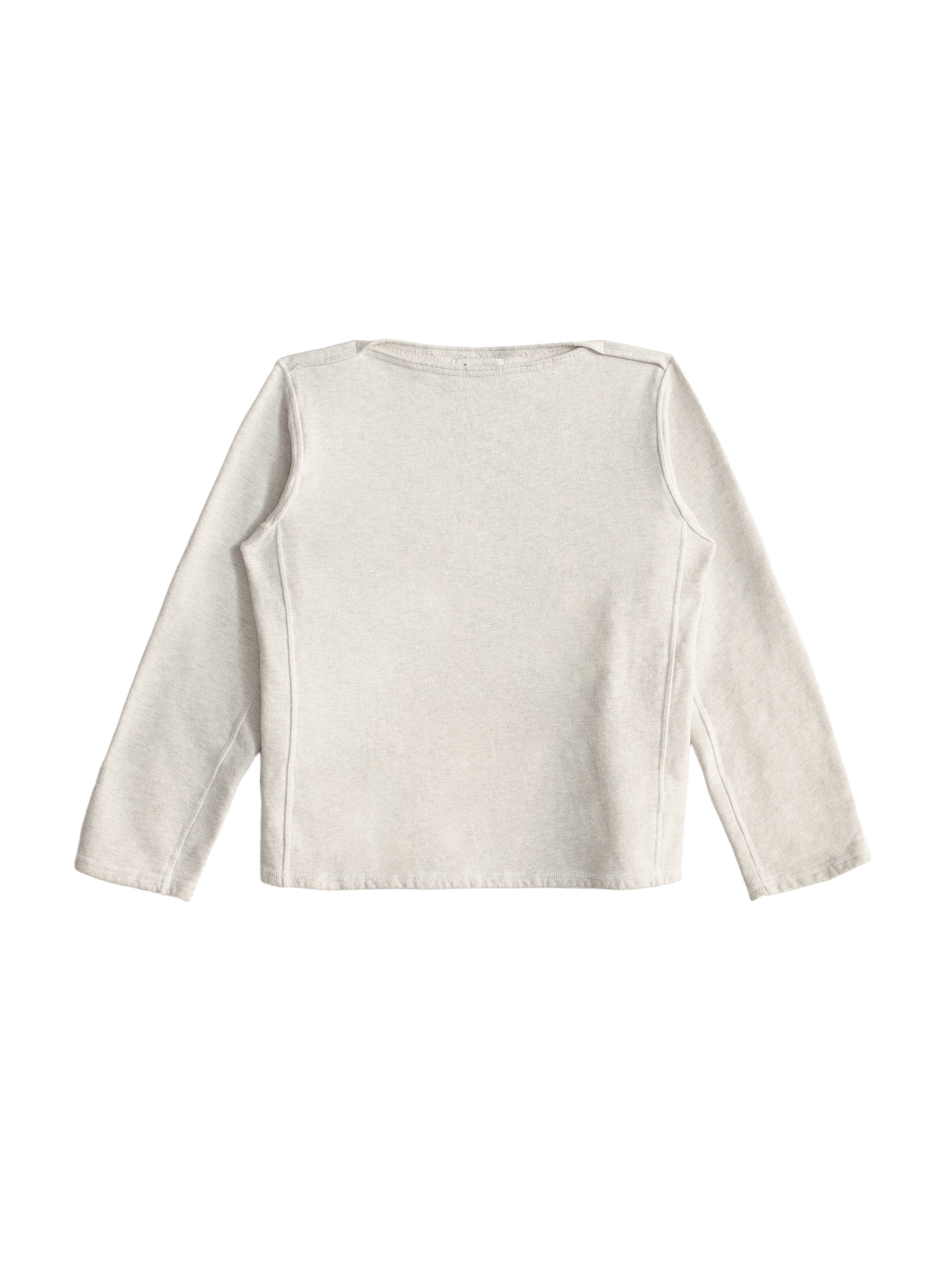 BOAT NECK SWEATER - NATURAL - L.E. x LYLE MCGRAW