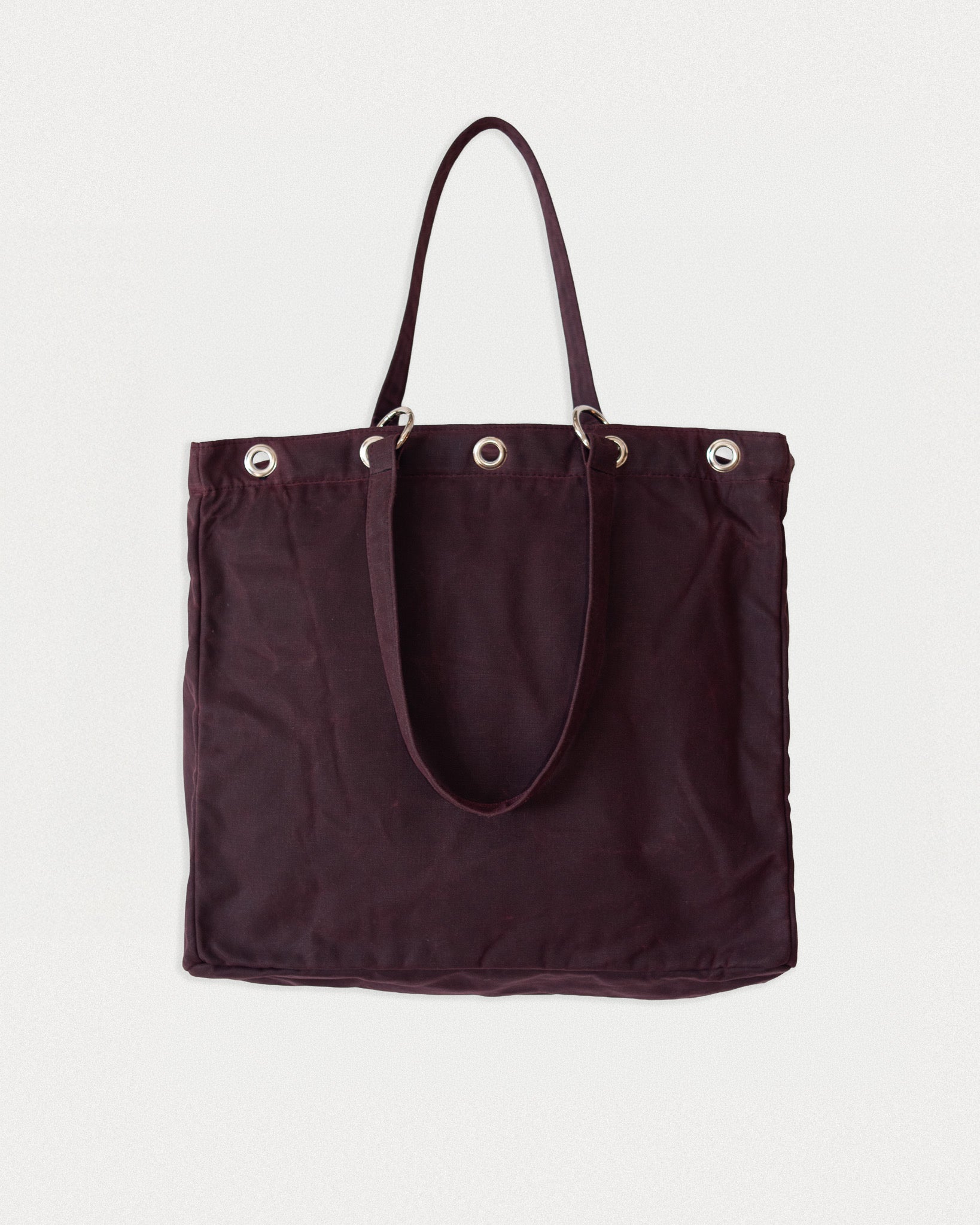WAX BAG - OXBLOOD