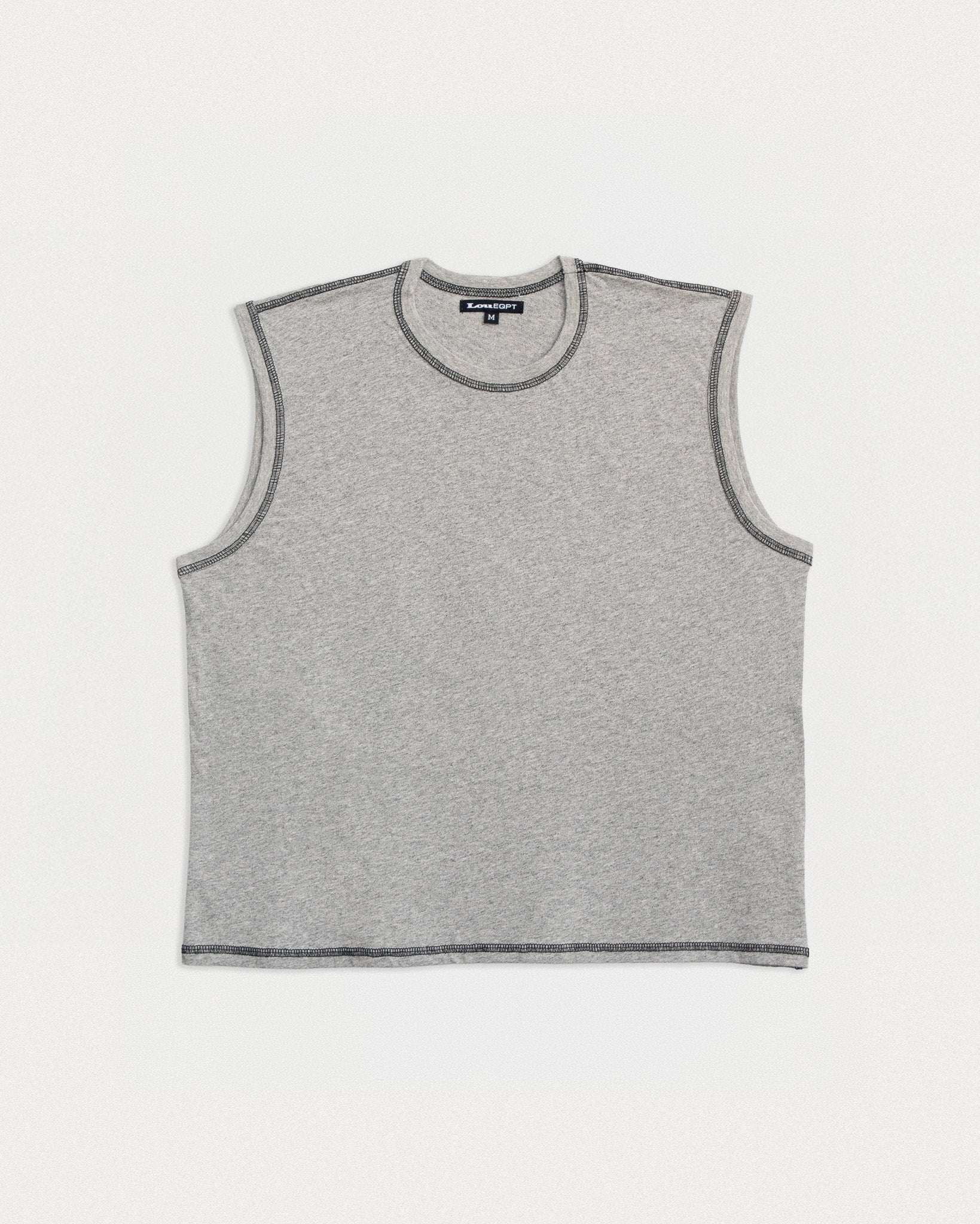 CUT OFF - HEATHER / BLACK