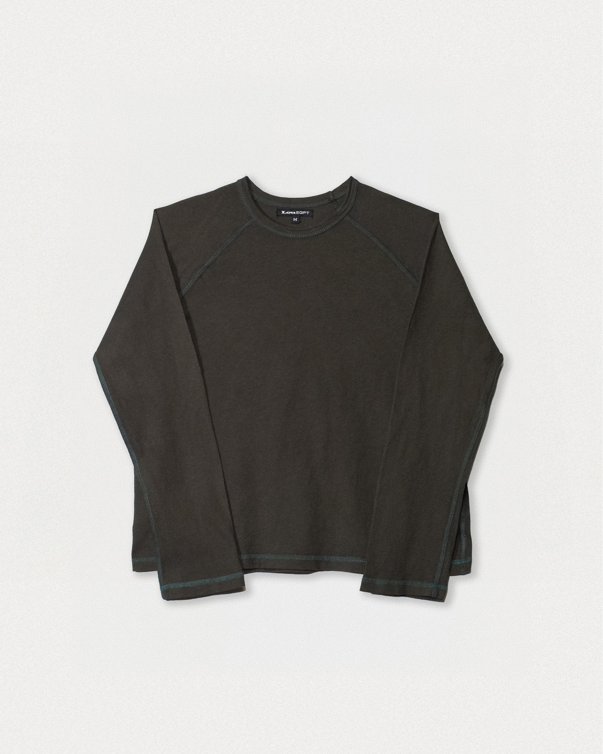 CREW RAGLAN LS - FOREST / GREEN
