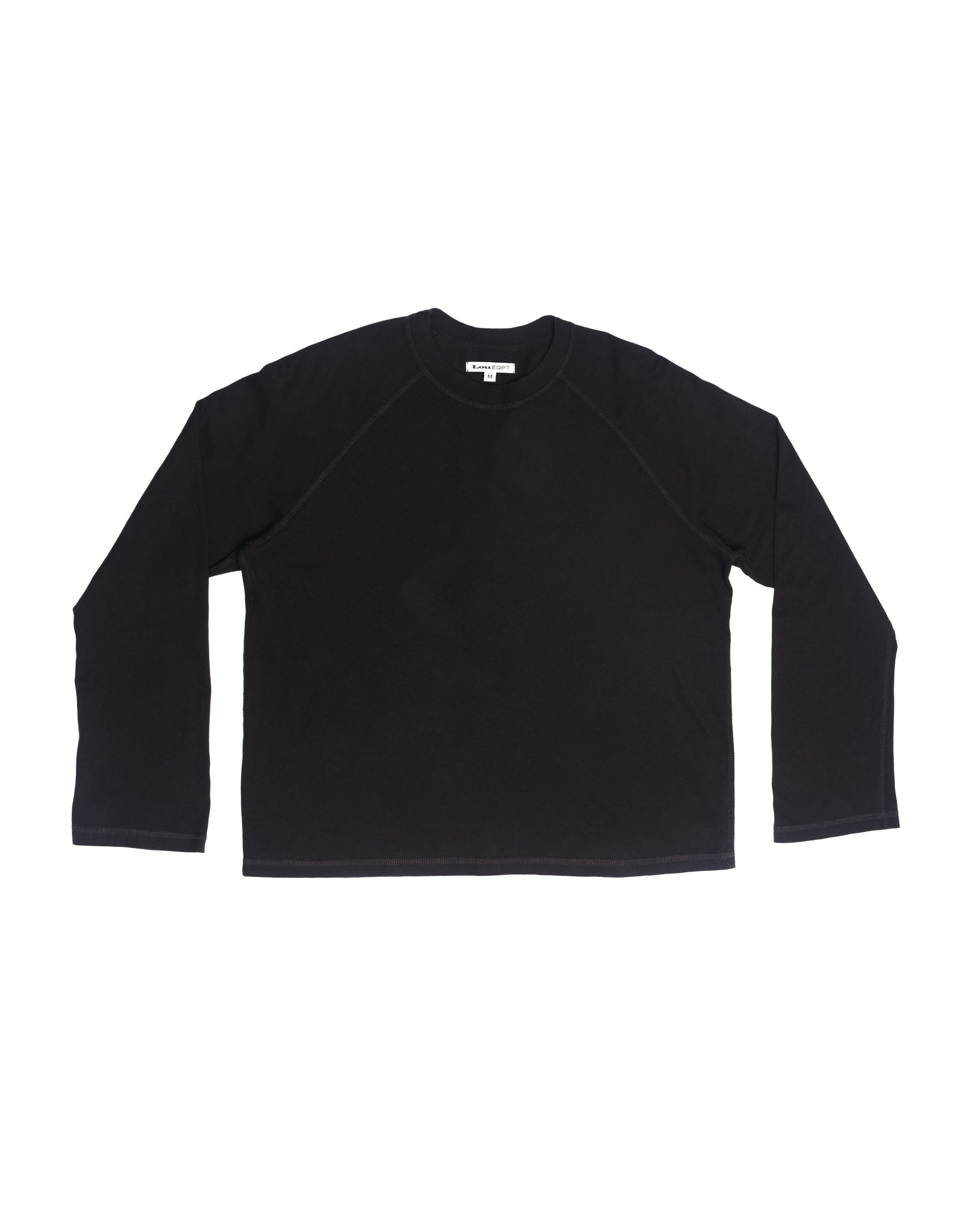 RAGLAN LS - BLACK / BLACK