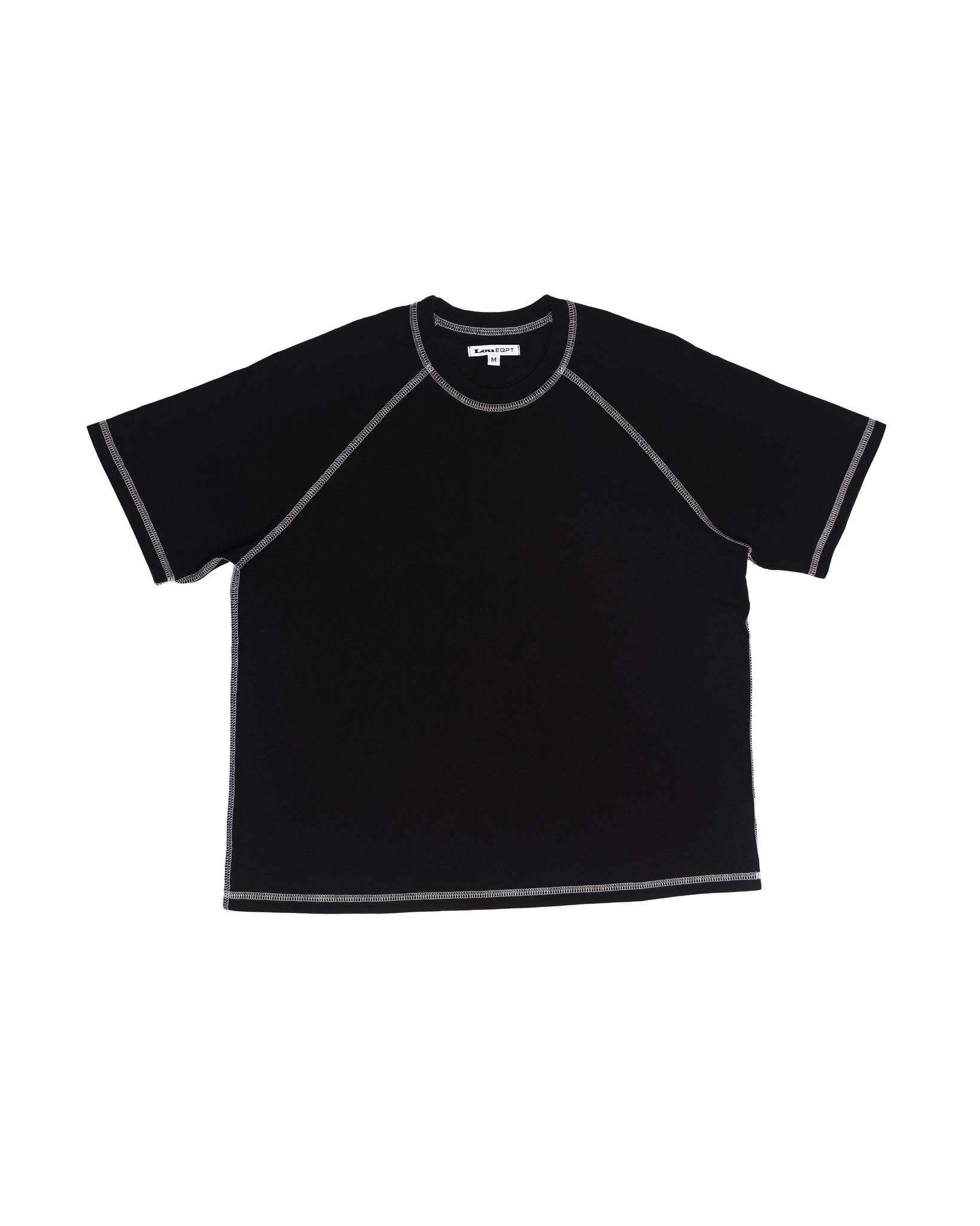 RAGLAN SS - BLACK / WHITE