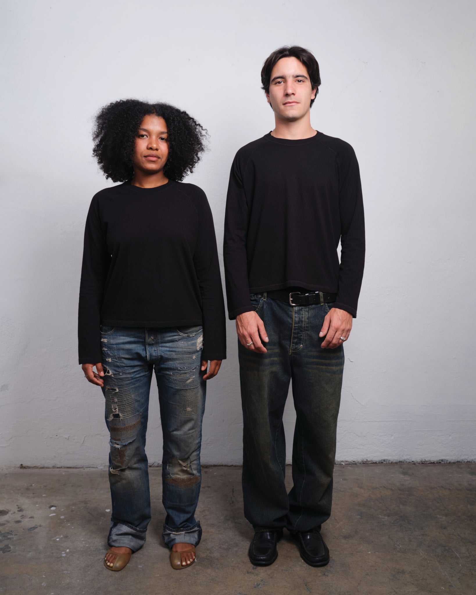 RAGLAN LS - BLACK / BLACK