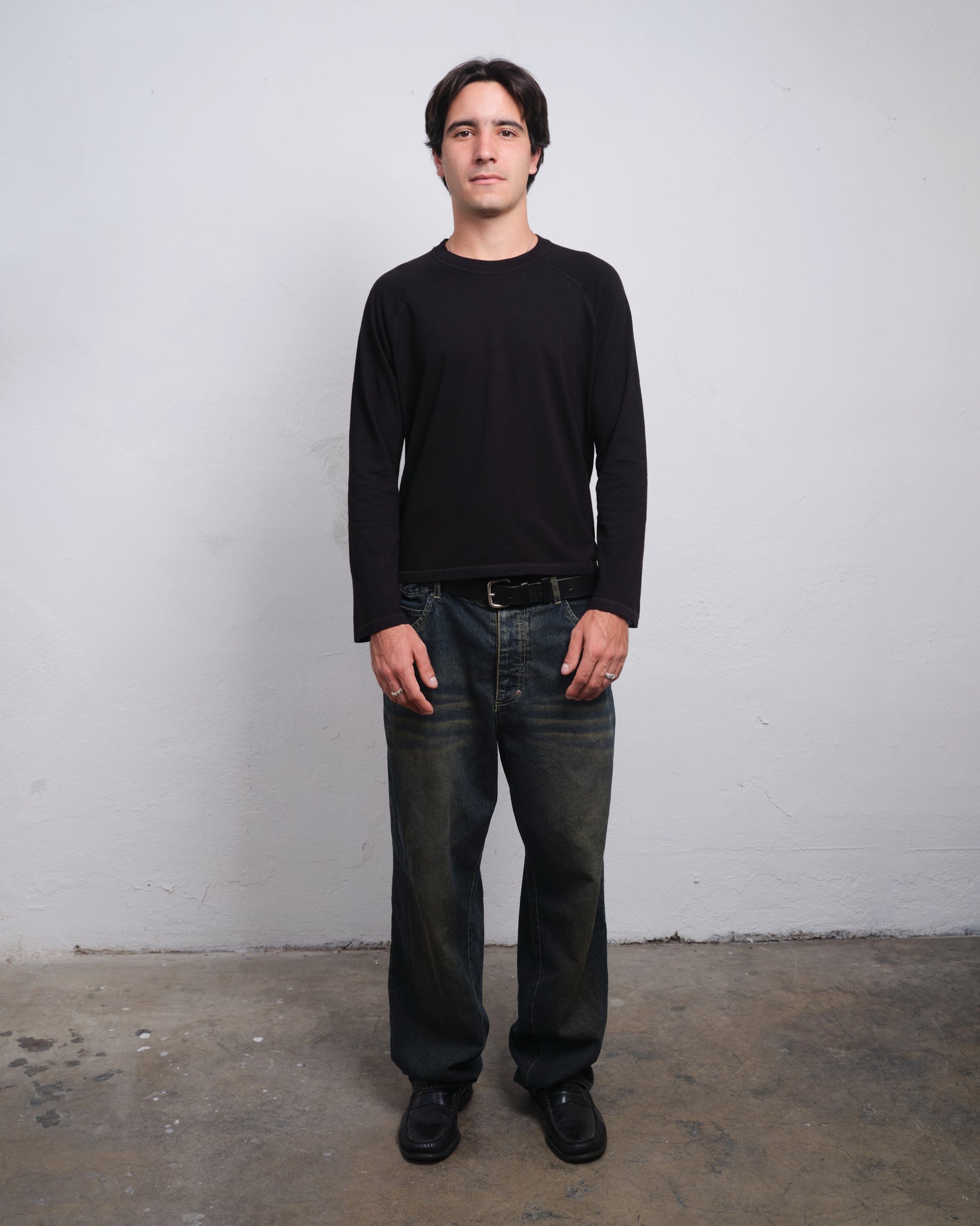 RAGLAN LS - BLACK / BLACK