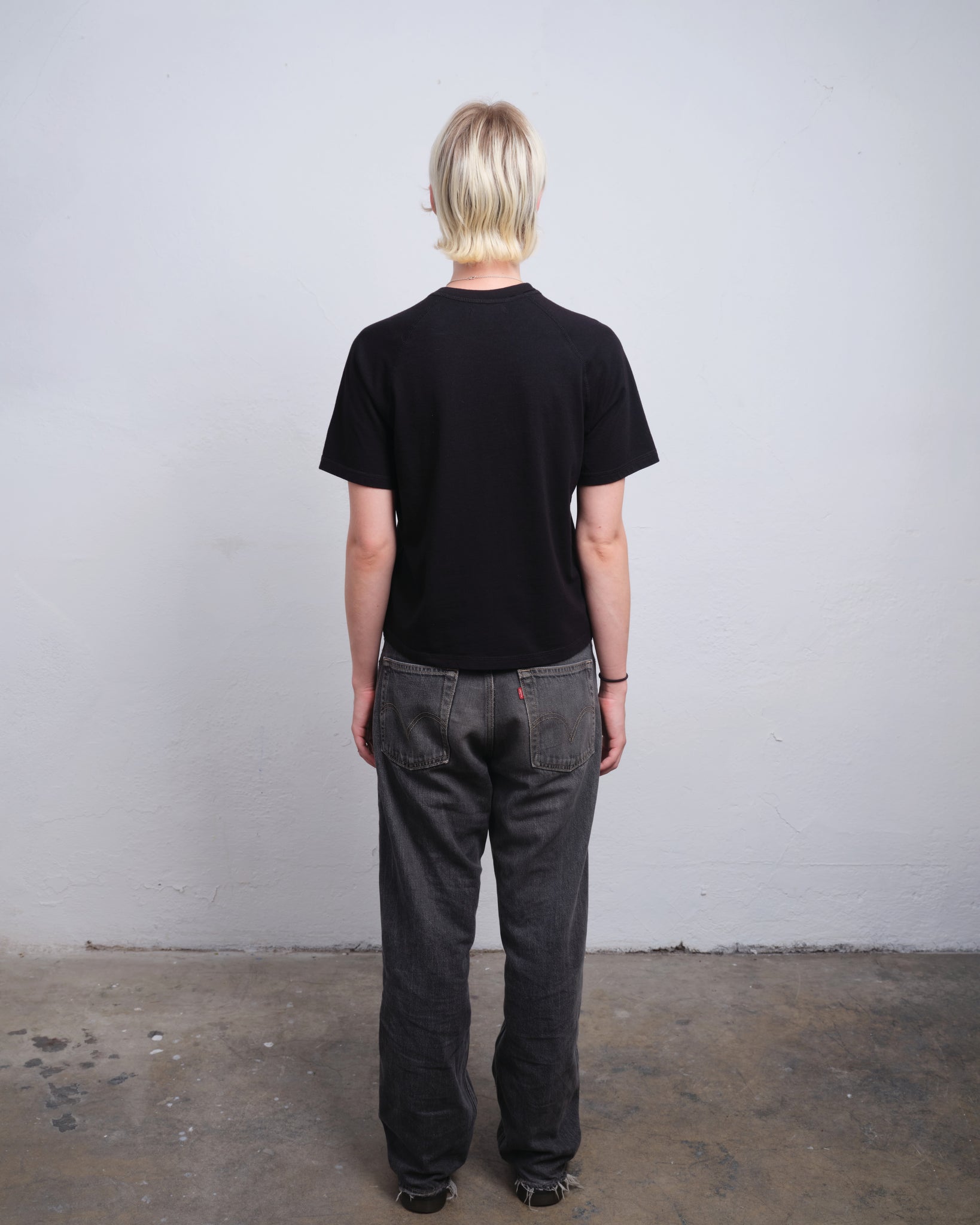 RAGLAN SS - BLACK / BLACK