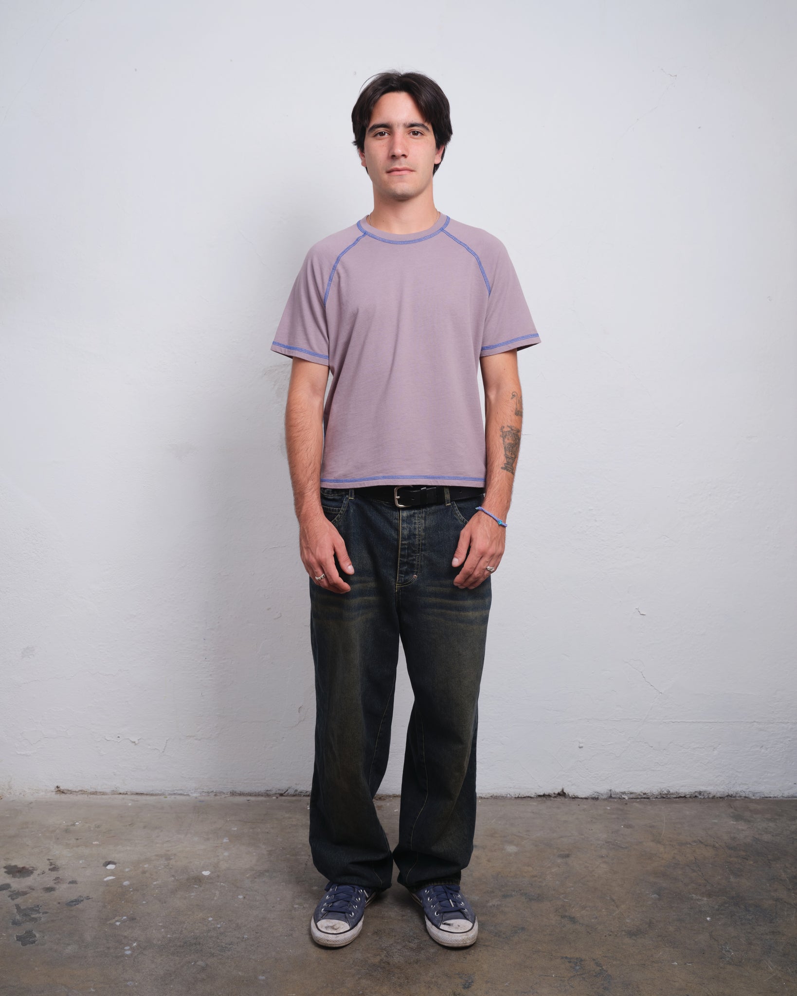 RAGLAN SS - SLATE / BLUE