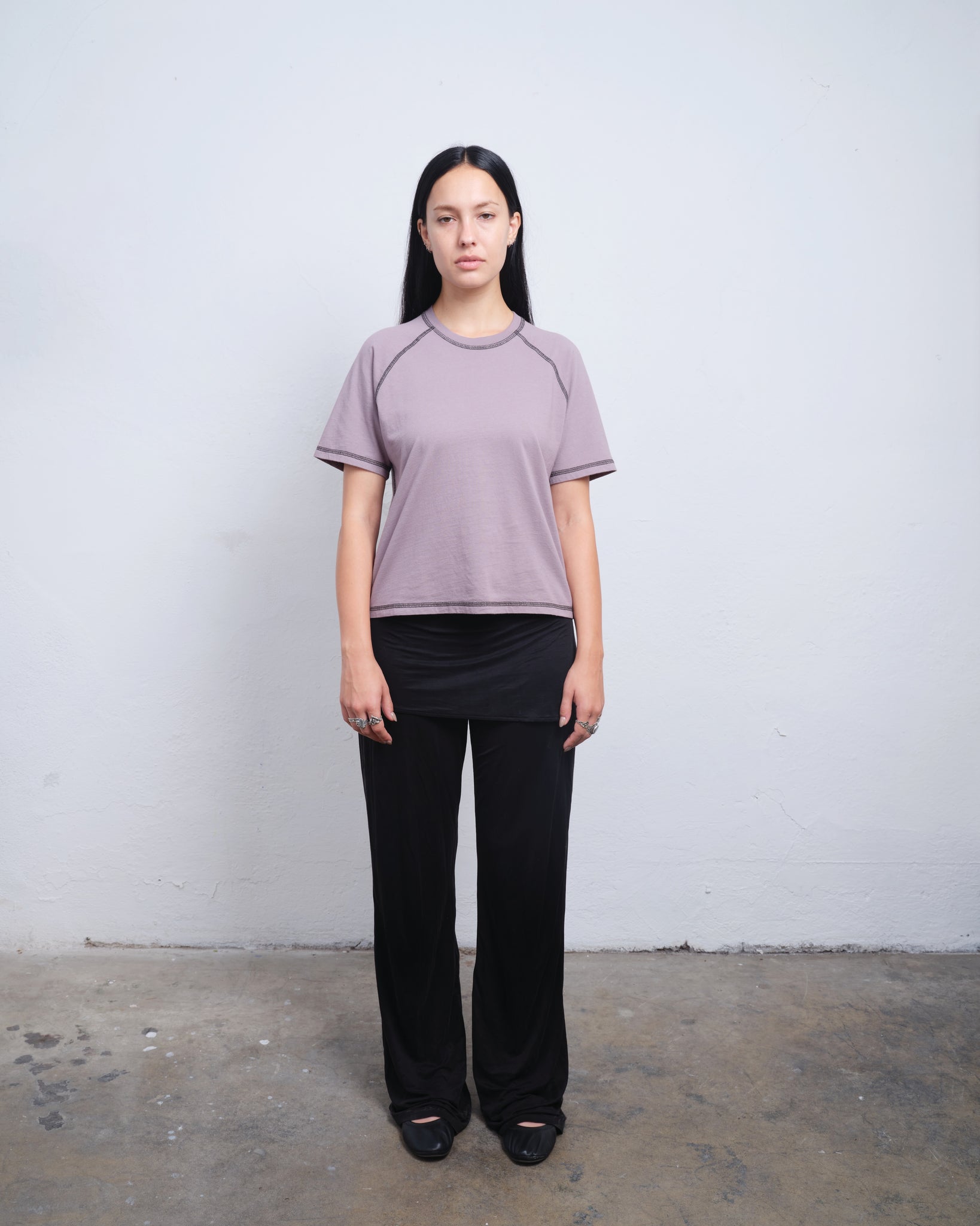 RAGLAN SS - SLATE / BLACK