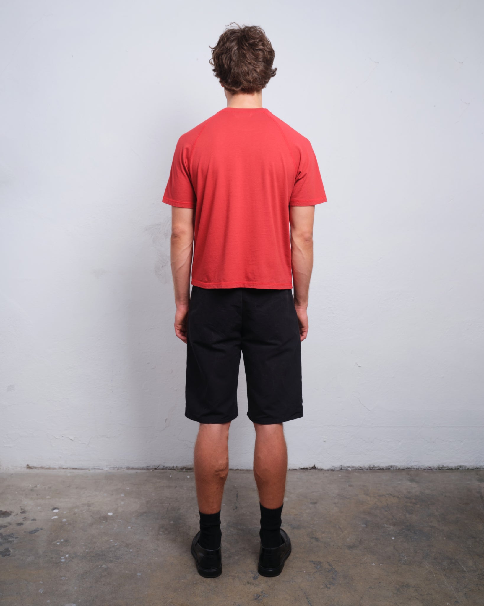 RAGLAN SS - CHILI / RED